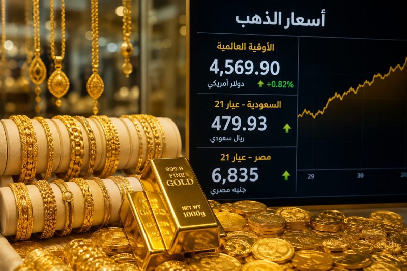 ارتفاع أسعار الذهب يدعم جاذبية الاستثمار بالمعدن النفيس