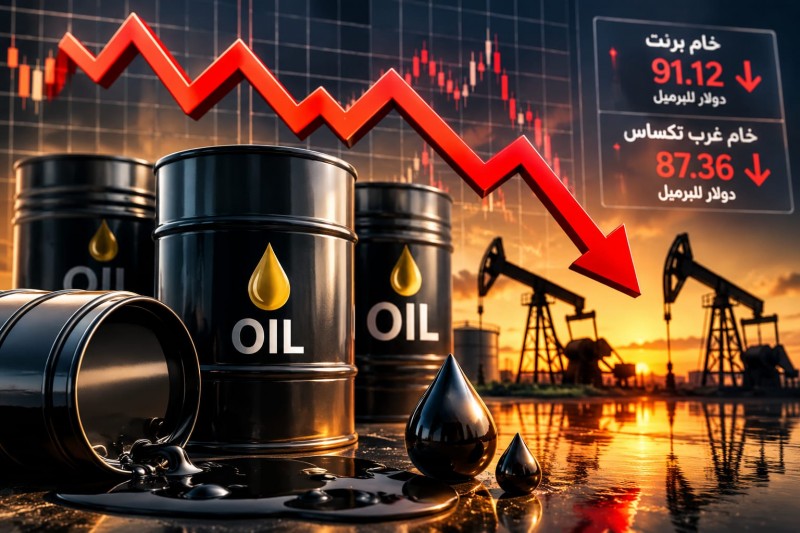 النفط العالمي يسجل انخفاضاً ملحوظاً في الأسواق