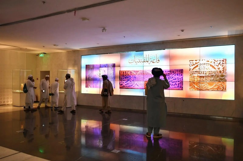 معرض عمارة المسجد النبوي رحلة تفاعلية توثق تاريخ البناء عبر العصور