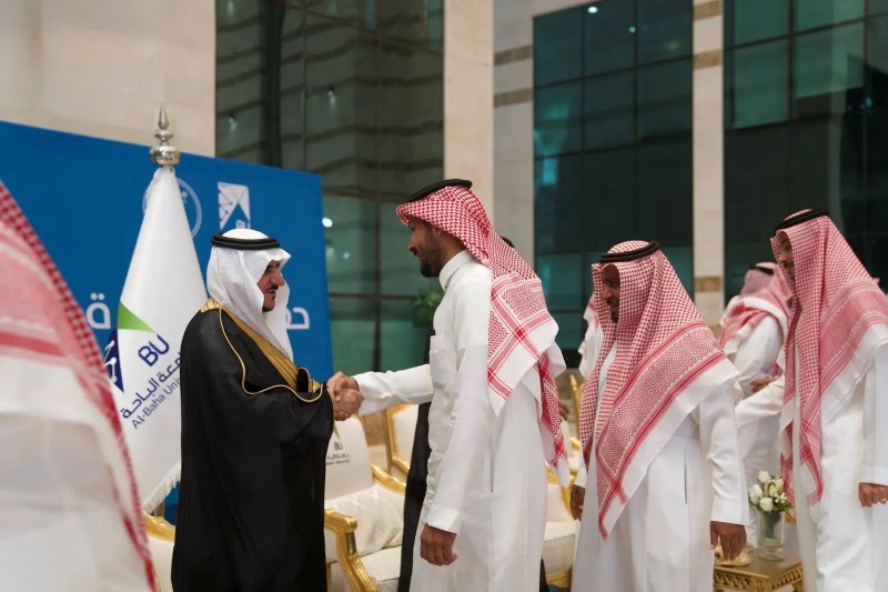 خلال حفل المعايدة.. جامعة الباحة تبرز دور الجوالة في خدمة الحجاج