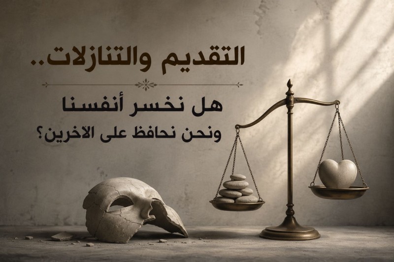 التقديم والتنازلات.. هل نخسر أنفسنا ونحن نحافظ على الآخرين؟
