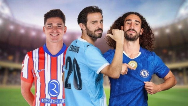 برشلونة وأتلتيكو مدريد يتنافسان على 3 صفقات نارية
