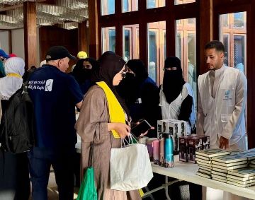 جامعة جدة تودّع الحجاج ضمن مبادرة أكناف الحرمين التطوعية