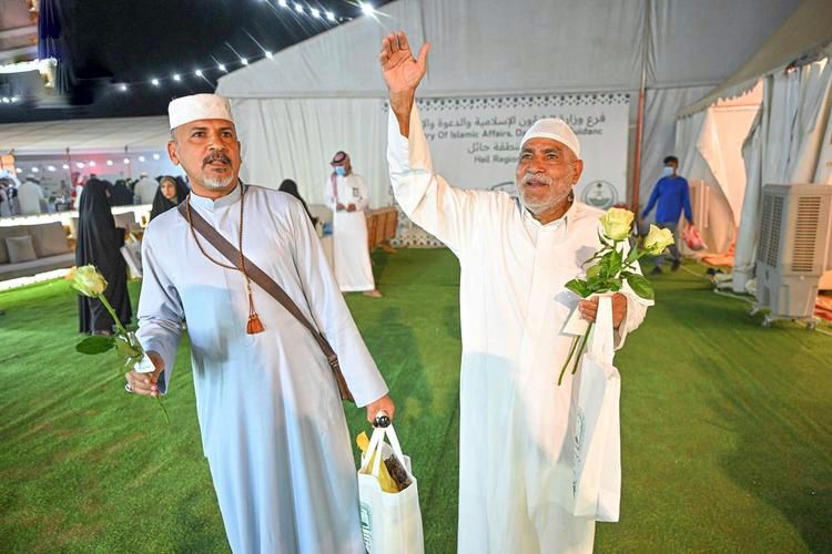 مدينة الحجاج بحائل تودّع آخر قوافل الحجاج العراقيين