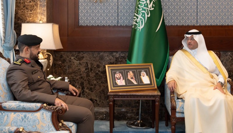 سمو محافظ الأحساء يستقبل مدير مرور المحافظة