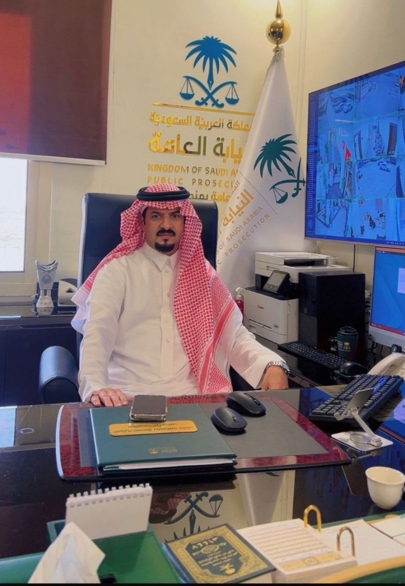 ترقية استثنائية للأستاذ عامر المحجاني إلى المرتبة الحادية عشرة بالنيابة العامة في جازان