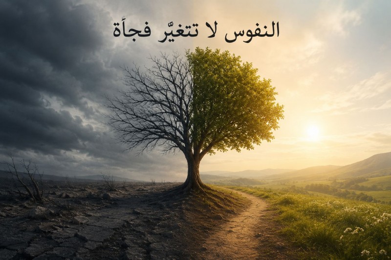النفوس لا تتغيّر فجأة