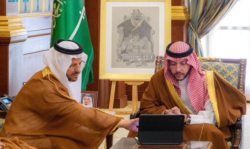 نائب أمير المدينة المنورة يستقبل نائب الرئيس التنفيذي لشؤون المسجد النبوي