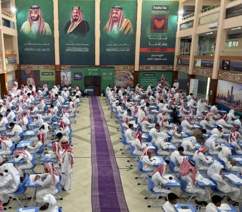 انطلاق اختبارات نهاية الفصل الدراسي الثاني لأكثر من 135 ألف طالب وطالبة بنجران