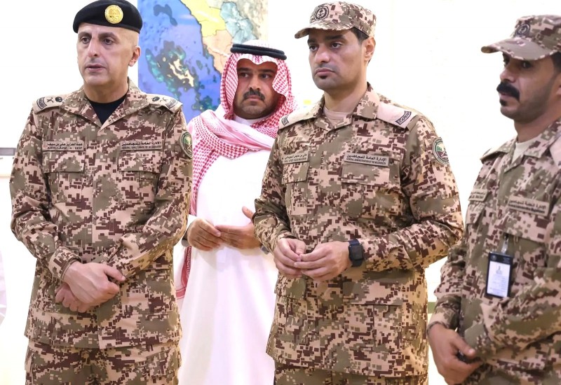 جولة ميدانية لمدير عام المجاهدين المكلف في فرع جازان