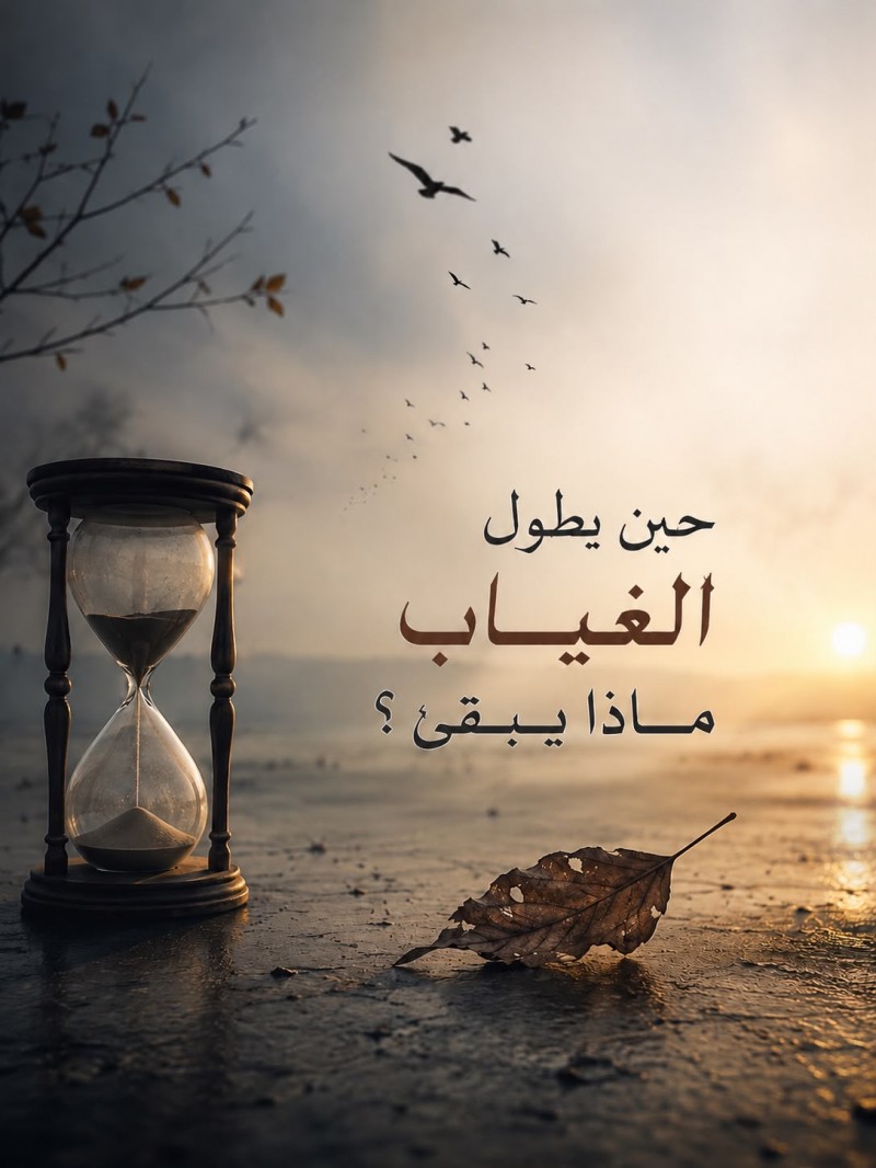 حين يطول الغياب ماذا يبقى ؟