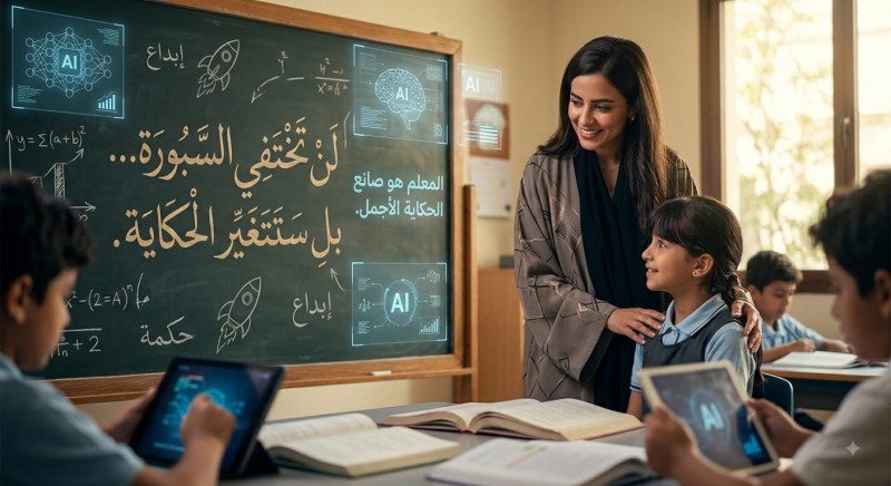 لن تختفي السبورة… بل ستتغير الحكاية