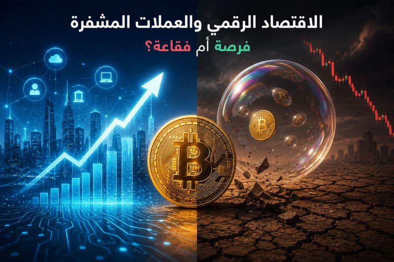 الاقتصاد الرقمي والعملات المشفرة، فرصة أم فقاعة؟