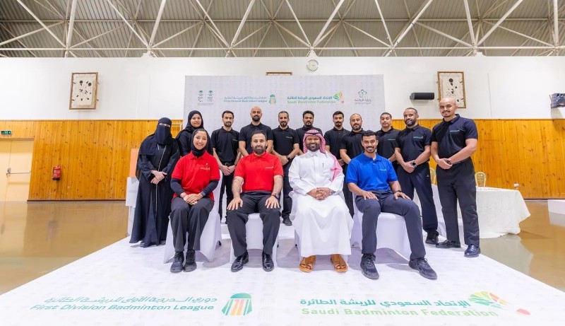 الوشم يتوج بلقب دوري الريشة الطائرة