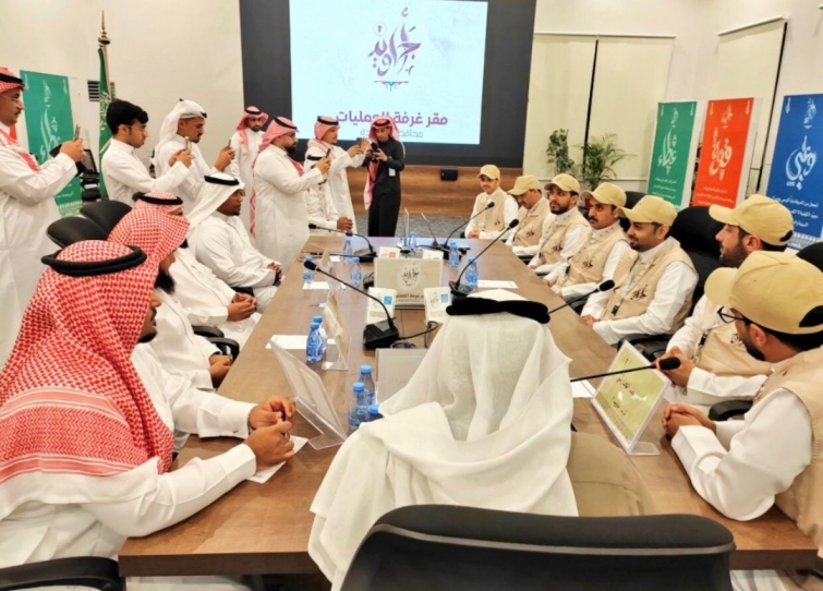 غرفة عمليات مبادرة أجاويد٢ بهيئة تطوير منطقة عسير تزور غرفة أجاويد٢ بالمجاردة وتطلع على تفاصيل العمل