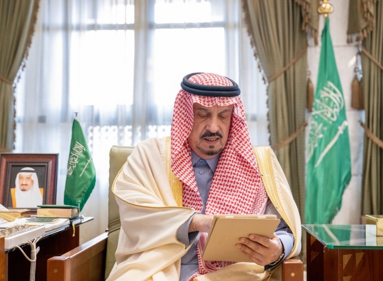 أمير منطقة الرياض يدشن الحملة الإعلامية  (تراحمنا - له - اثر)