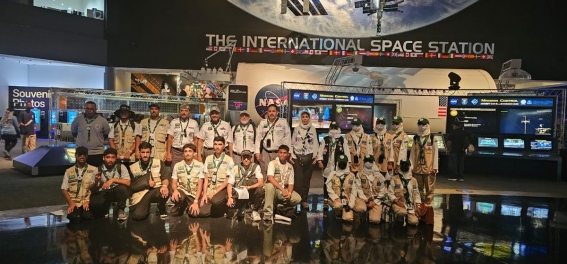كشافة المملكة يستكشفون علوم وتقنيات الفضاء في" ناسا الأمريكية"