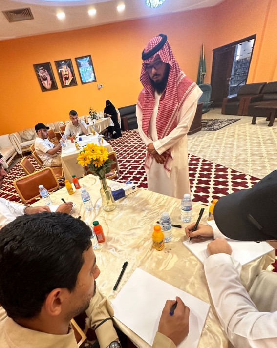 جمعية الثقافة والفنون بمنطقة الحدود الشمالية تنظم ورشة عمل متميزة في الخط العربي
