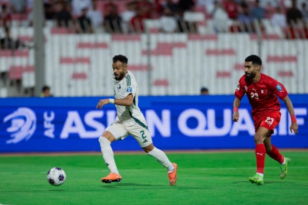 السعودية تتفوق على البحرين بثنائية نظيفة في تصفيات كأس العالم