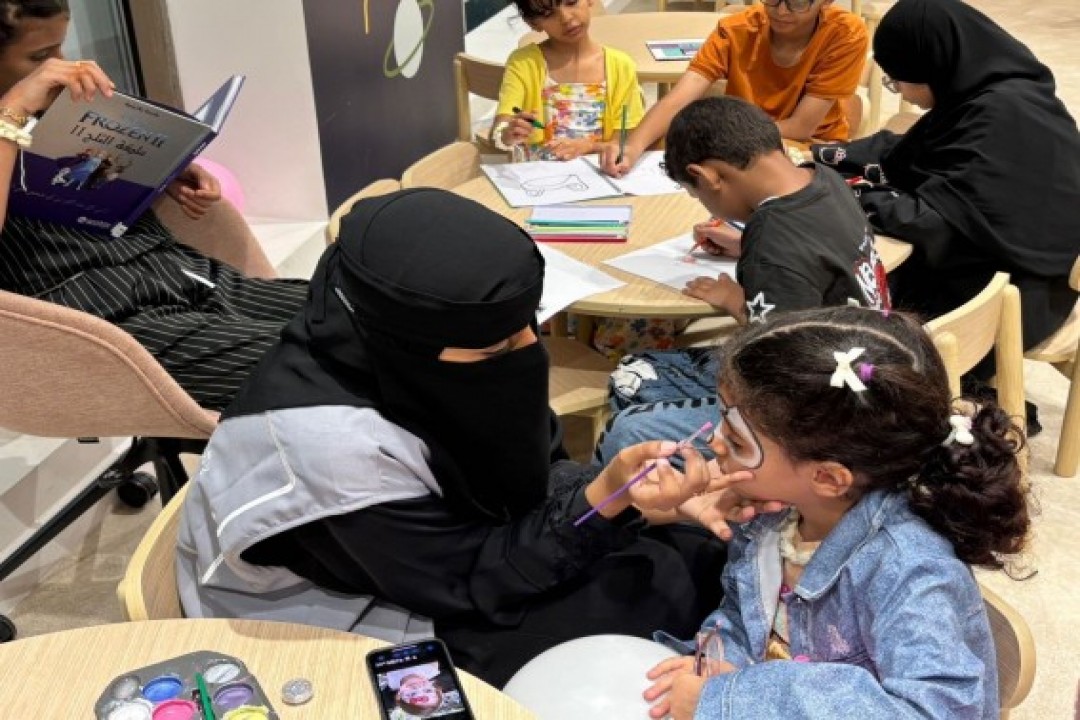 نادي فنون جازان يحتفي بعيد الأضحى بمرسم الأطفال