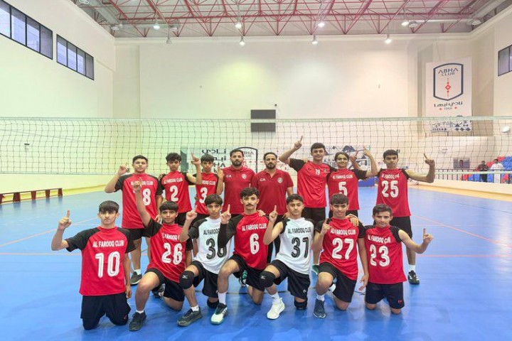 فاروق المجاردة يحسم دوري عسير للكرة الطائرة للناشئين