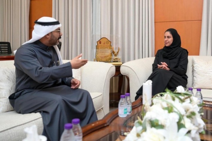 زيارة تفقدية لمساعد وزير الرياضة لنادي الاتفاق