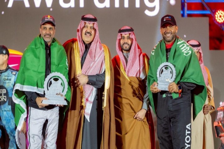 أمير حائل يتوّج الفائزين برالي حائل الدولي 2026