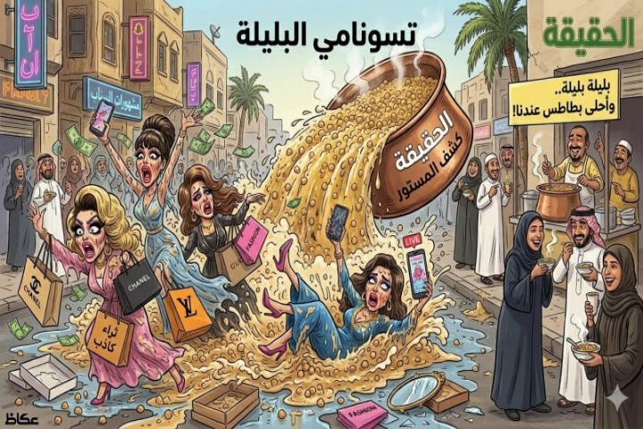 "تسونامي البليلة": حين يغرق "الفلتر" في قدر الحقيقة!