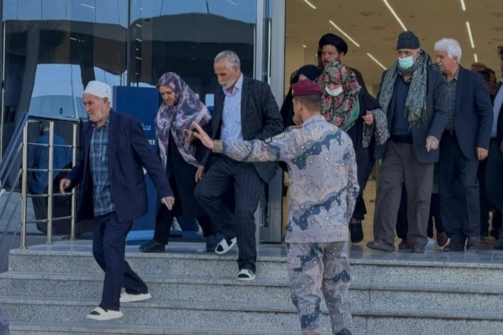 استقبال معتمري رمضان بمنفذ جديدة عرعر
