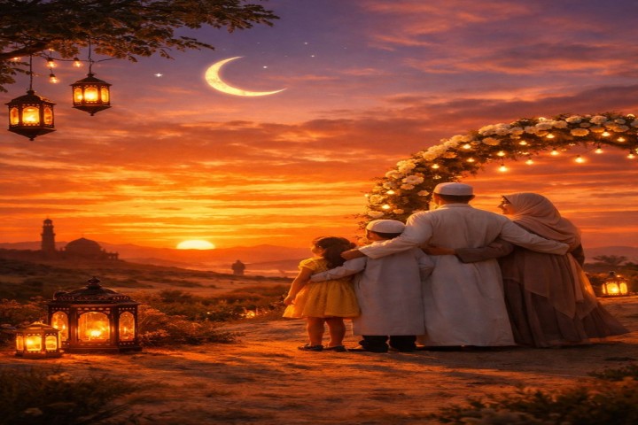 العيد يطلّ ورمضان يودّعنا بنور وحنين