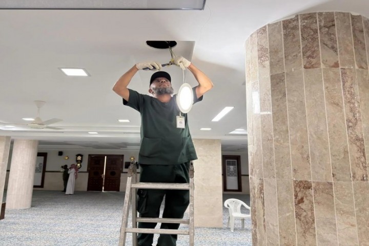 تجهيز 1249 جامعاً ومصلى في جازان لاستقبال صلاة عيد الفطر