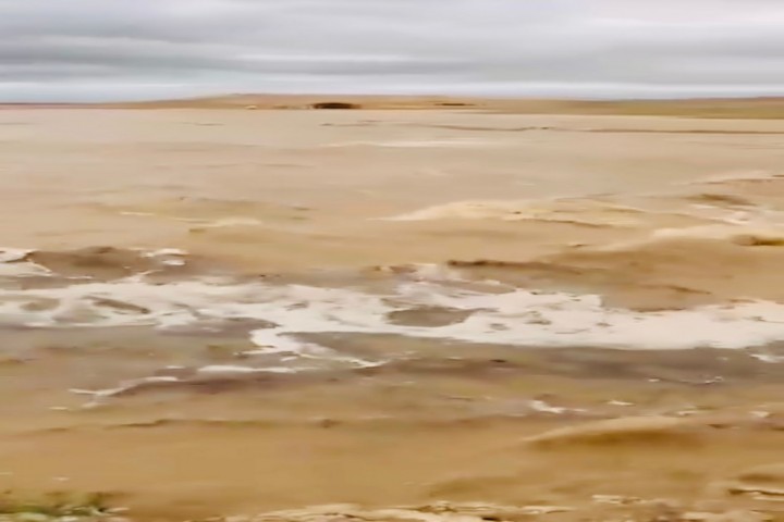 أمطار شوال تزين الصمان وترسم لوحات طبيعية خلابة