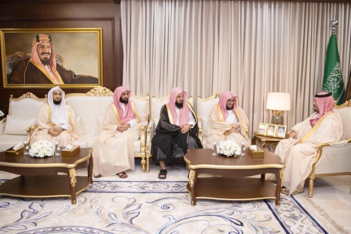 نائب أمير نجران يستقبل رؤساء المحاكم