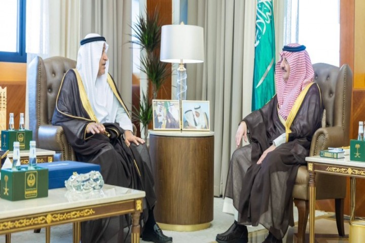 أمير الشرقية يستقبل رئيس الهيئة الملكية للجبيل وينبع
