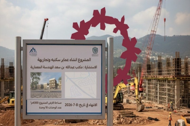 أمانة عسير تؤكد أهمية تركيب لوحة الترخيص في مواقع البناء