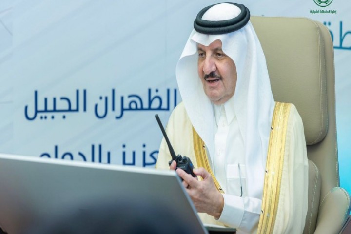 سمو أمير الشرقية يدشّن جسر تقاطع الظهران الجبيل بطول 1920 مترًا