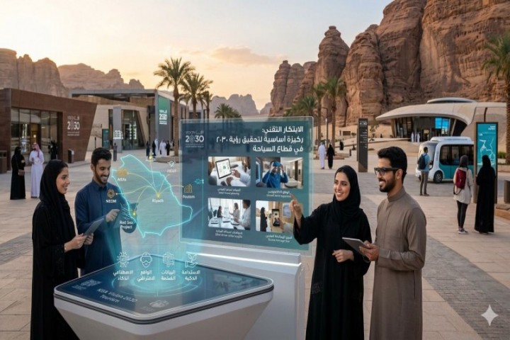 دور الابتكار التقني في تحقيق مستهدفات رؤية 2030 لقطاع السياحة