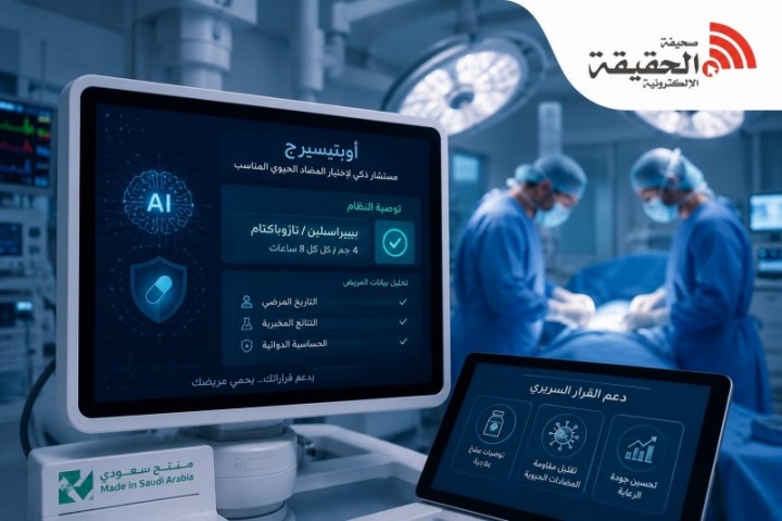 ابتكار سعودي يوظف الذكاء الاصطناعي لترشيد المضادات الحيوية