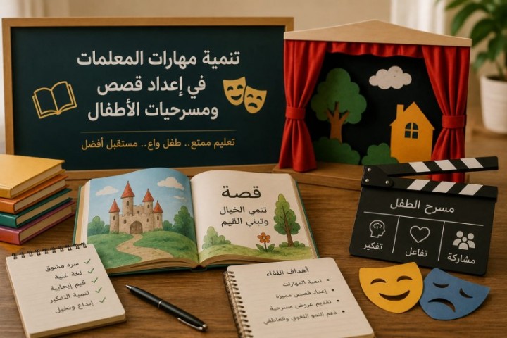 صالون نُبل الثقافي يعزز أدوات المعلمات في السرد والمسرح