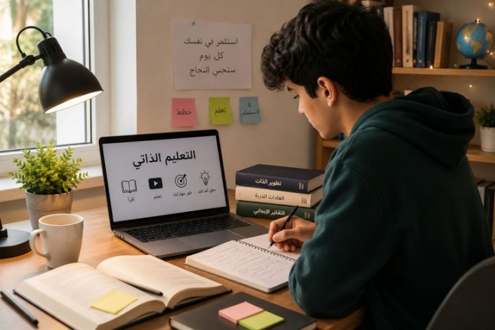 التعليم الذاتي وبناء الشخصية في عصر المعرفة الرقمية