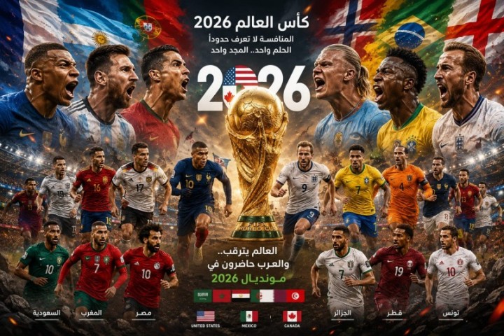 ترقب عالمي لمونديال 2026 ومشاركة عربية مميزة