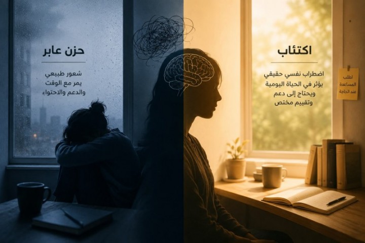 الاكتئاب ليس كلمة عابرة