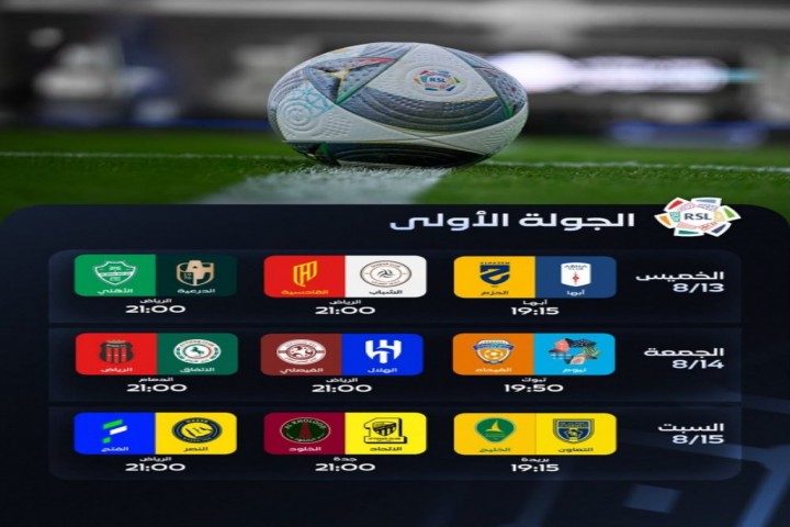 النصر يستهل مشوار الحفاظ على لقب دوري روشن أمام الفتح