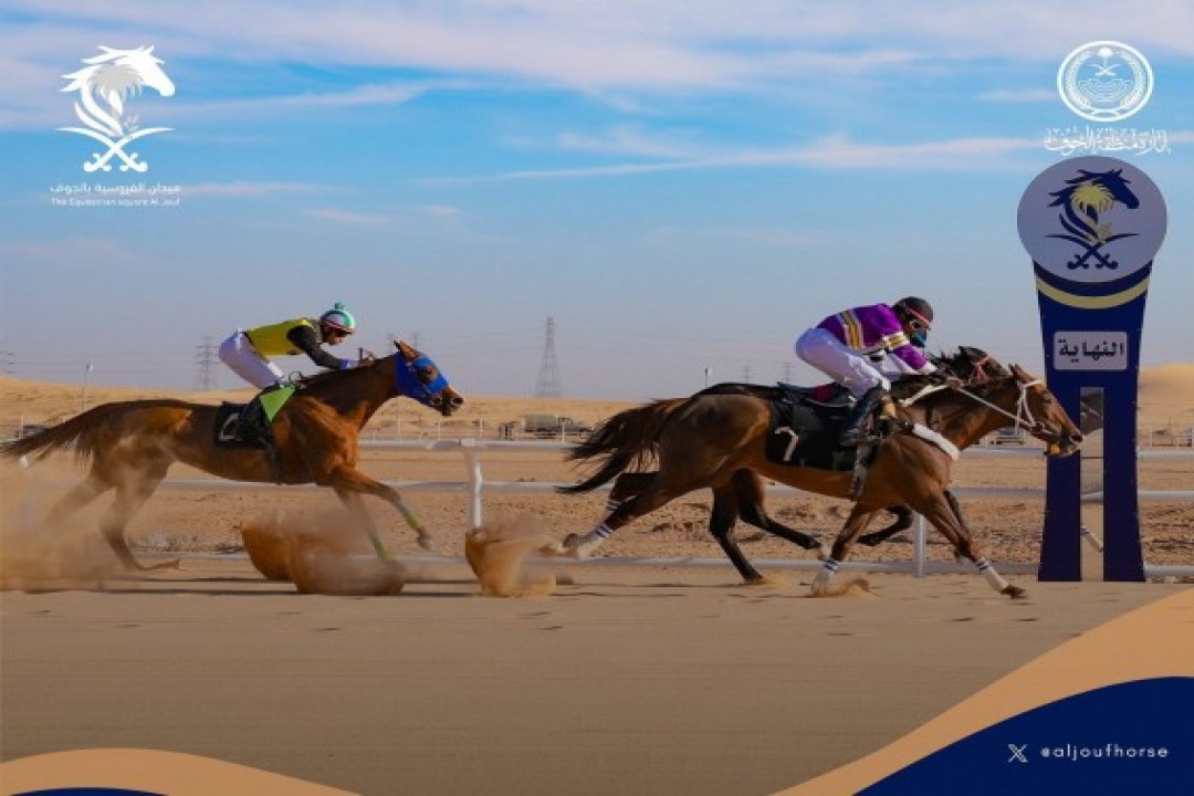 إنطلاقة موسم السباقات السنوي بميدان الفروسية بالجوف غداً الثلاثاء